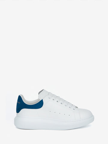 Oversized Sneaker White smooth calf leather lace-up